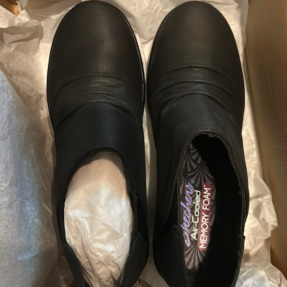 Skechers booties. Brand new, never worn.